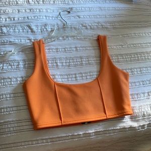 Orange CropTop